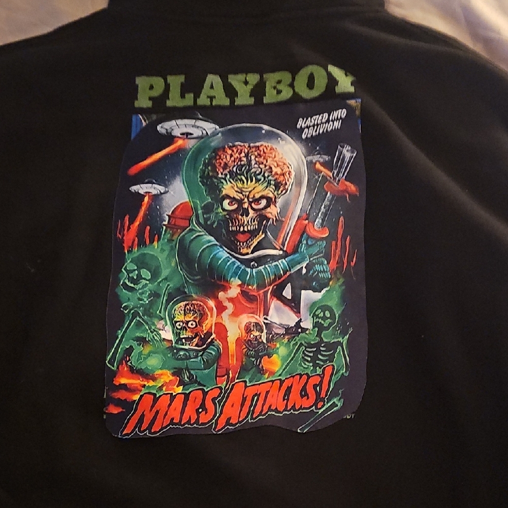 Playboy Black Mars Attacks Sweater - image 3